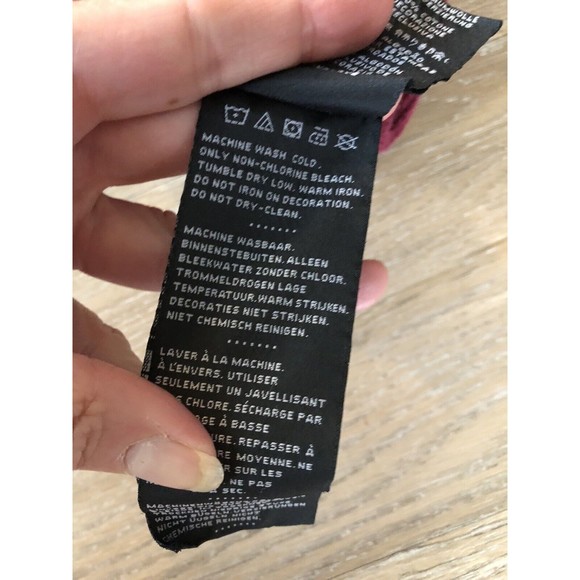 Harley Davidson Women's Zip Up Hoodie Burgandy Wine Size Medium - Picture 10 of 11